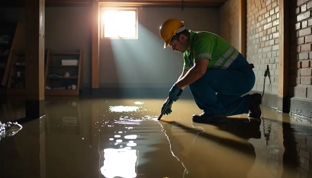 Professional water damage restoration services in Lothian, MD